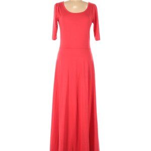 LulaRoe Short Sleeved Ana Maxi Dress Size M